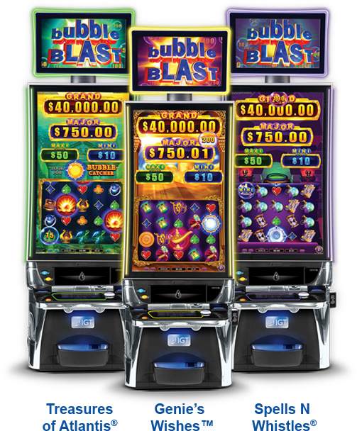 bubble blast pokie machine